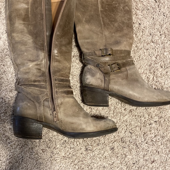 Nurture Greyson distressed leather boots. - Picture 5 of 8